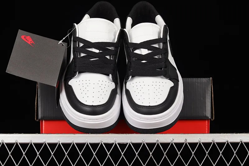 All categories Air Jordan Jordan series basketball shoes Air Jordan 1 Low Air Jordan 1 Elevate Low SE "Wolf Grey" Little AJ thick-soled retro basketball shoes DH7004-103